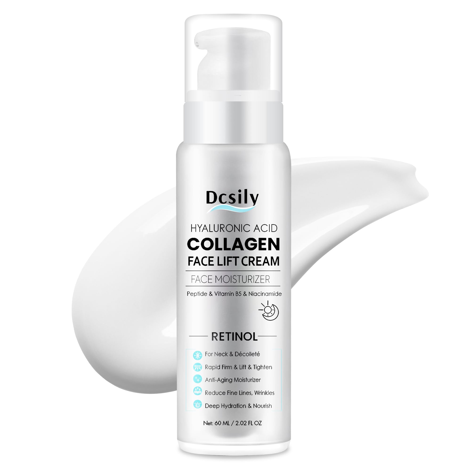 Dcsily crème-reliftage-cou-visage pour une fermeté accrue