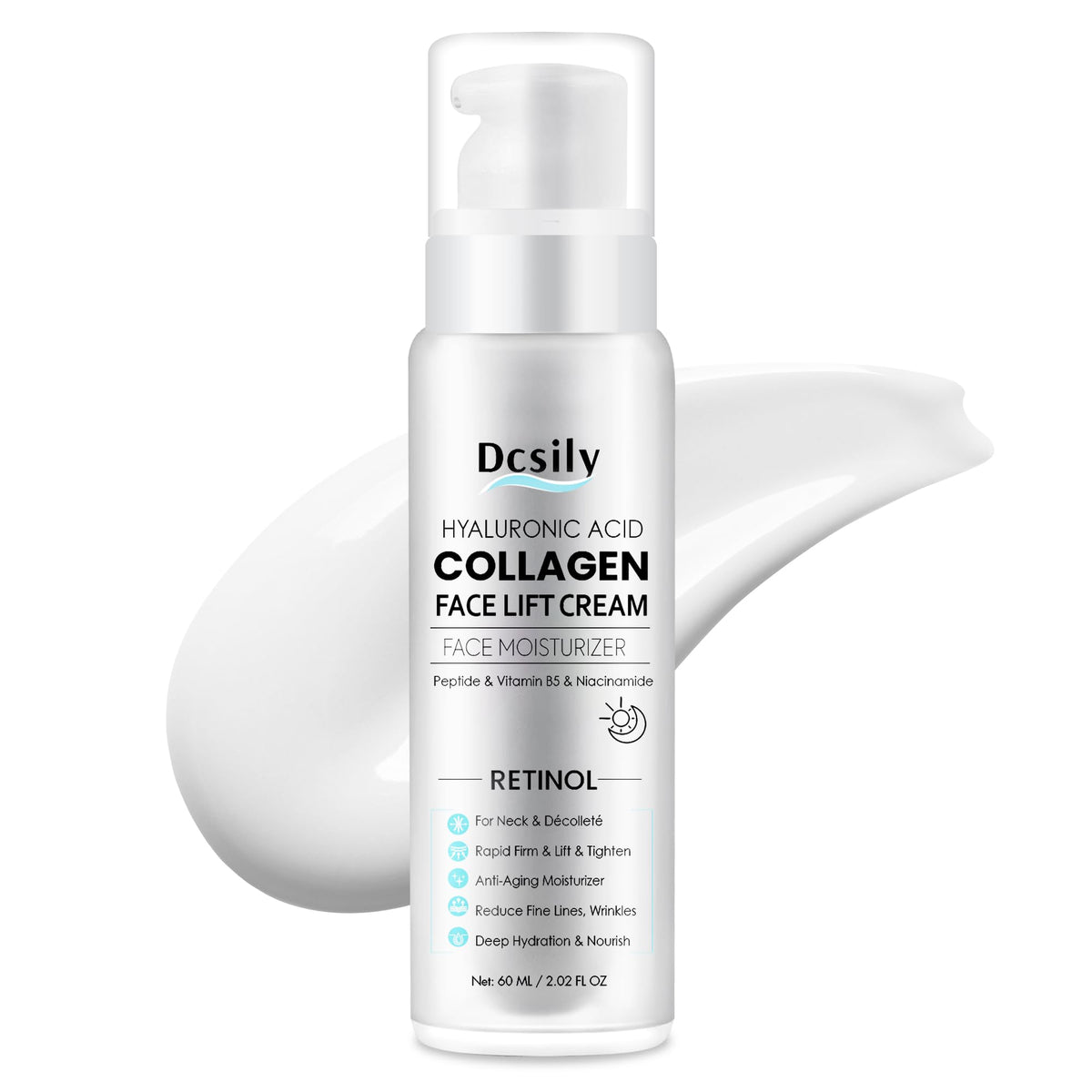 Dcsily crème-reliftage-cou-visage pour une fermeté accrue