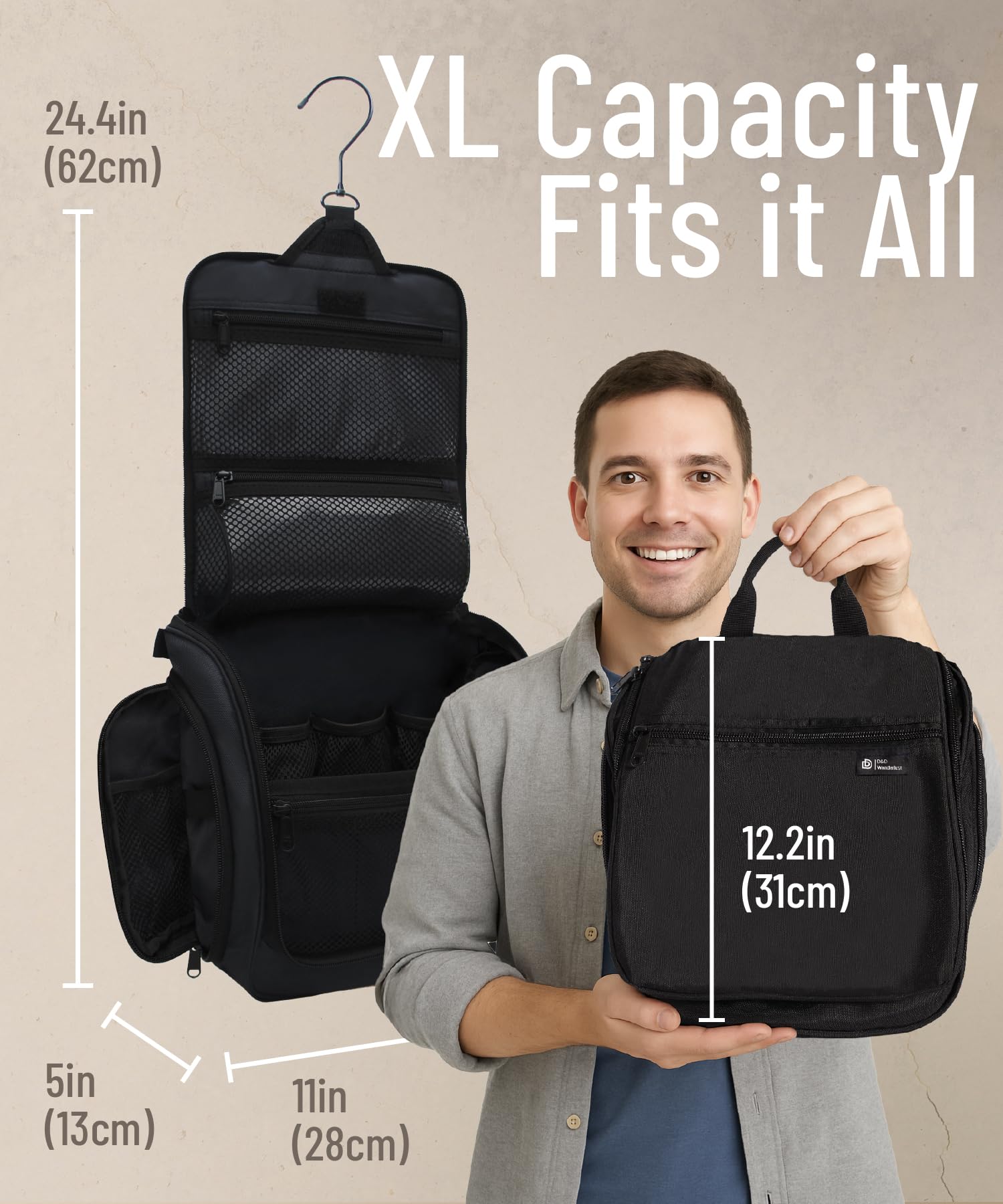 DD D&D Wanderlust organisation a 10 compartiments pour rangement clair.