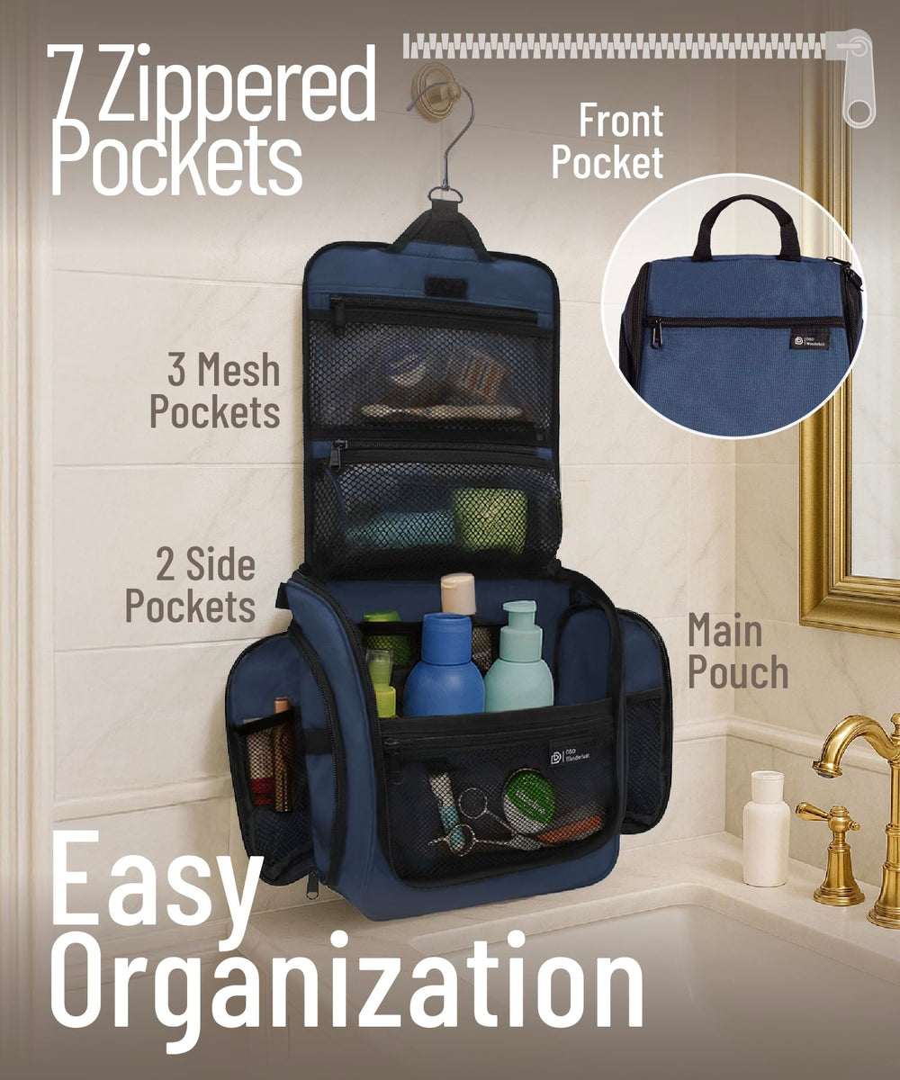Organisation optimale avec six poches zippées pour DD Wanderlust