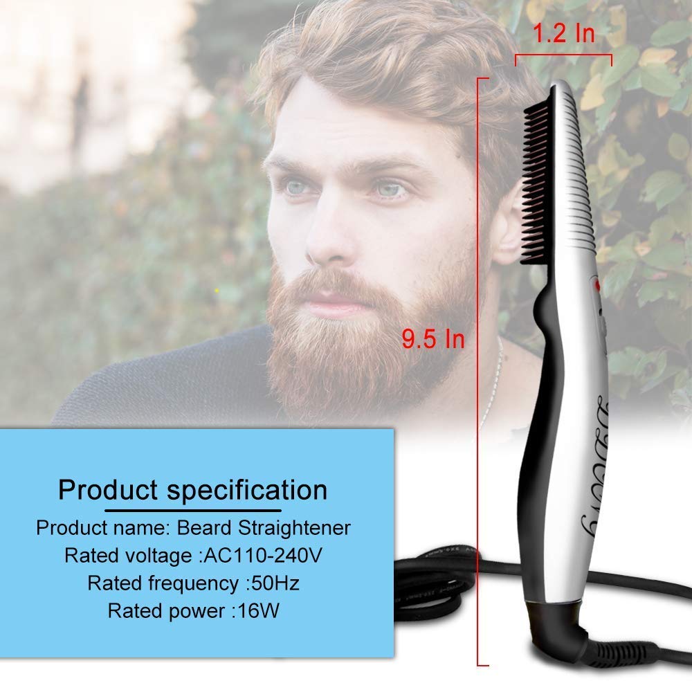 DDONG ions négatifs barbe protègent et apportent une brillance naturelle