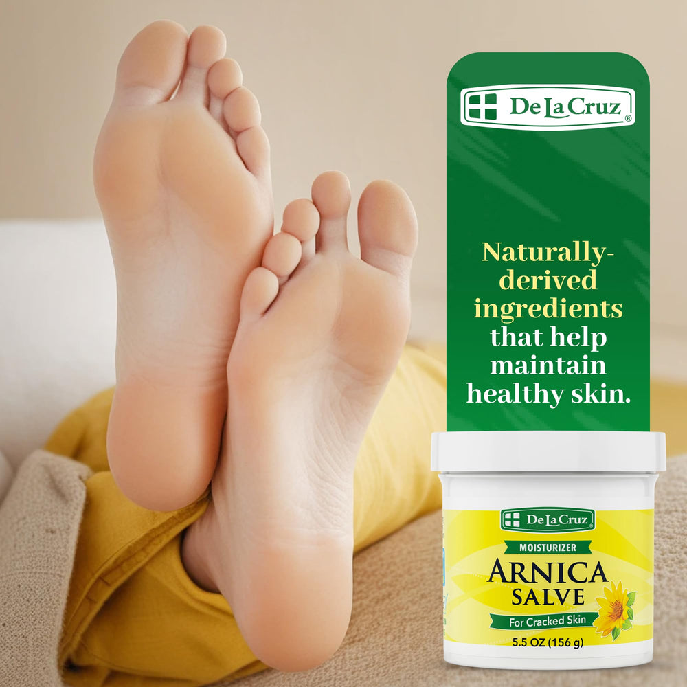 Emballage jumbo 5,5 oz, De La Cruz Arnica Salve.