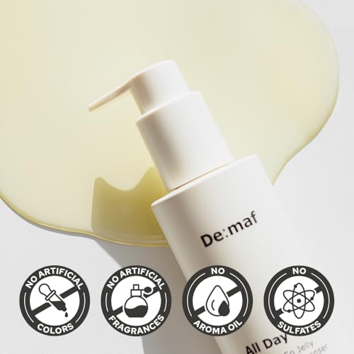 De:maf All Day Glow – texture jelly, glisse facilement et laisse la peau hydratée.