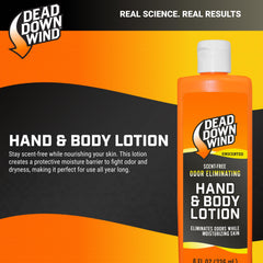 Dead Down Wind - application sur les mains, peau hydratée et confortable.
