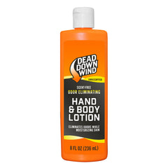 Dead Down Wind - bouteille sans odeur, peau hydratée et prête pour la chasse.