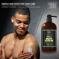 Dead Sea Collection Amberwood mineraux marins pour revitaliser la peau.