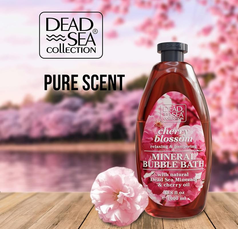 Dead Sea Collection bain-bulle sels-mer : douceur et fraîcheur après le bain.