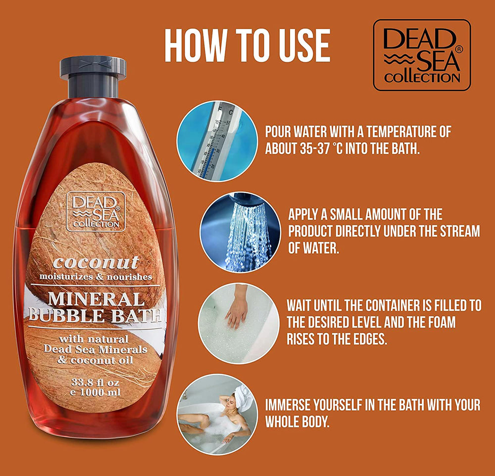 Dead Sea Collection aromathérapie coco, parfum durable sur la peau