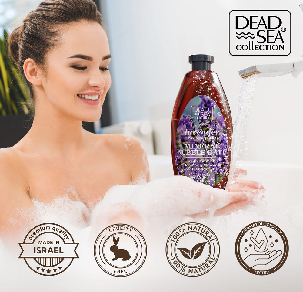 Dead Sea Collection ensemble deux bouteilles – valeur exceptionnelle pour le bain.