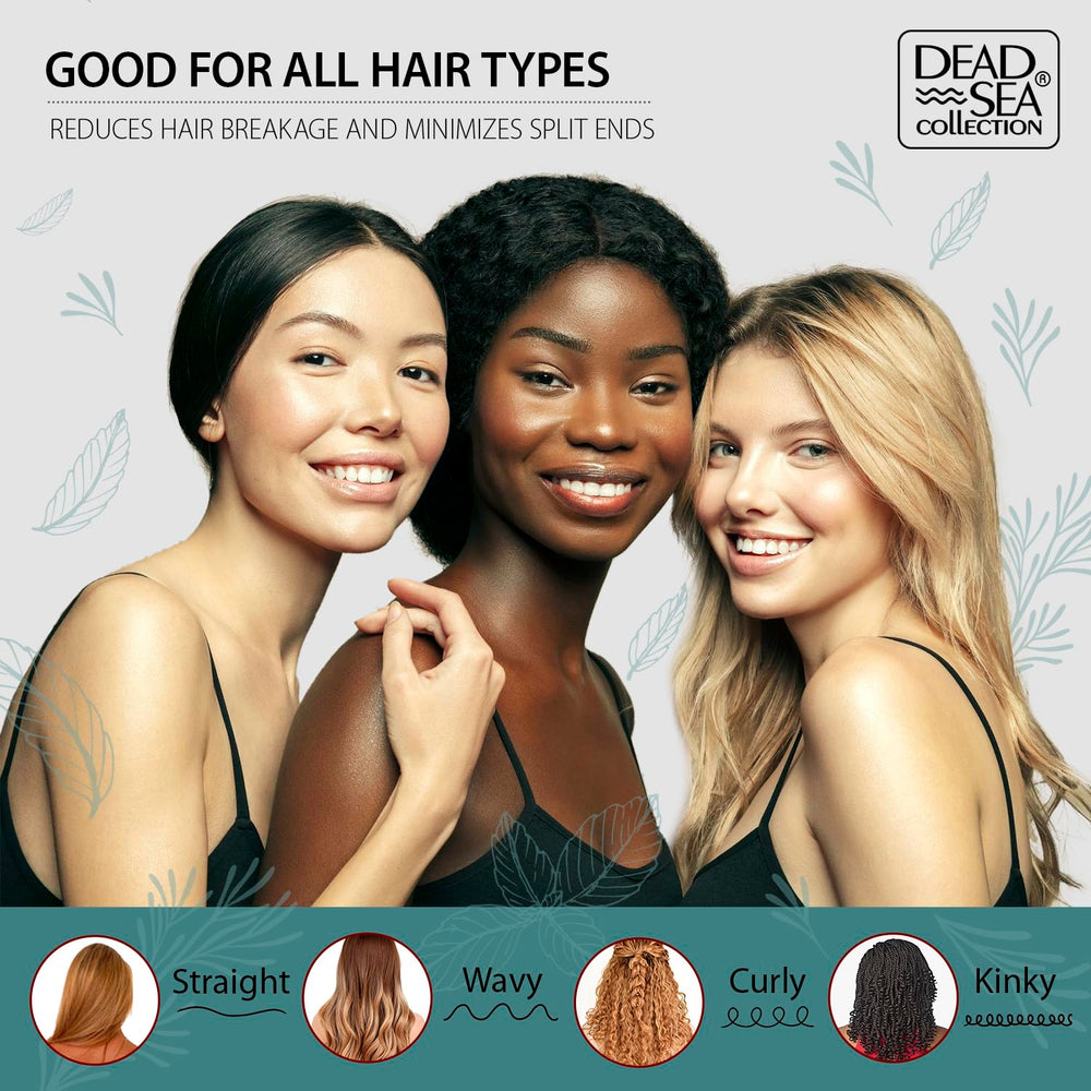 Dead Sea Collection Cheveux brillants et lisses après chaque lavage.