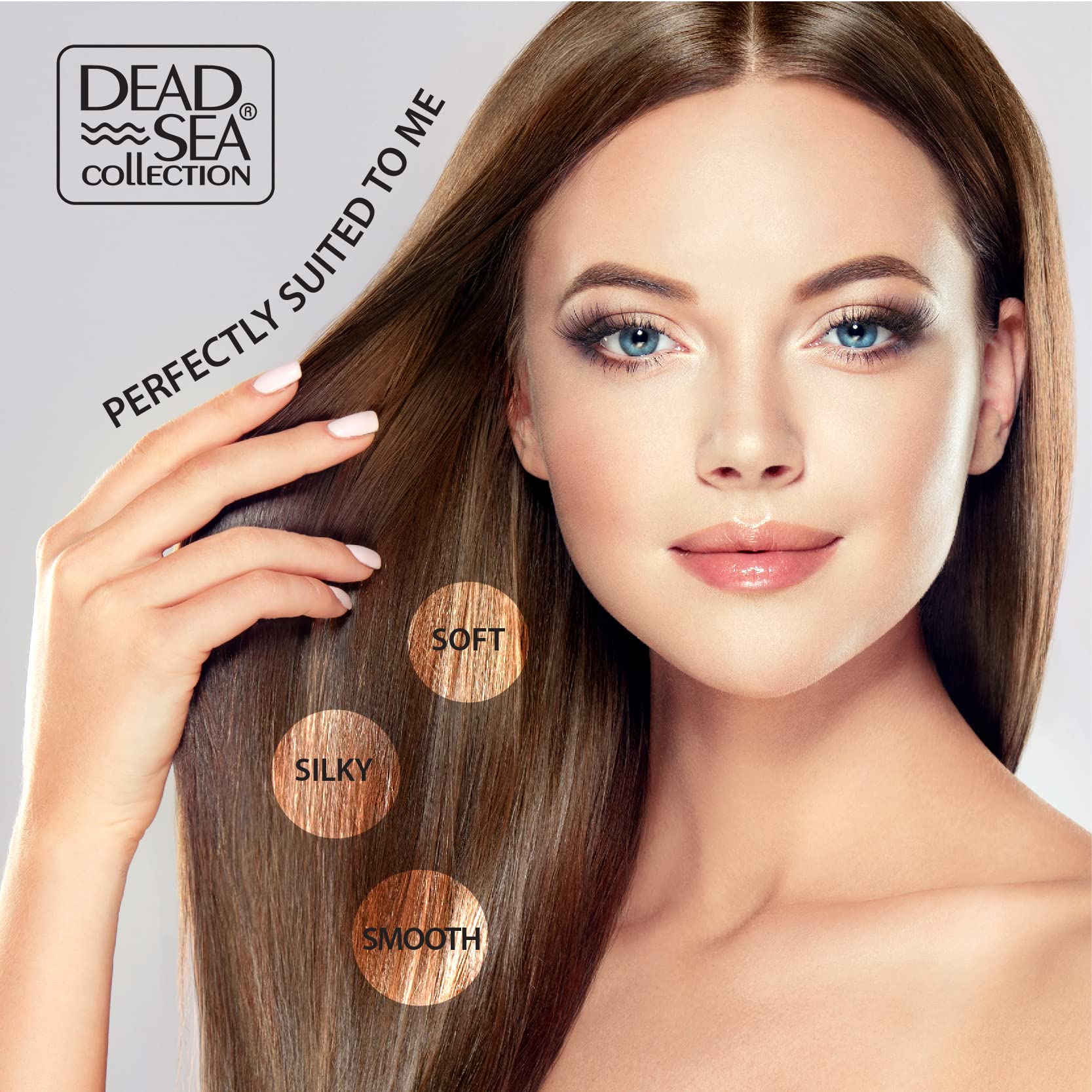 Ensemble Dead Sea Collection deux bouteilles, valeur exceptionnelle pour routine capillaire.