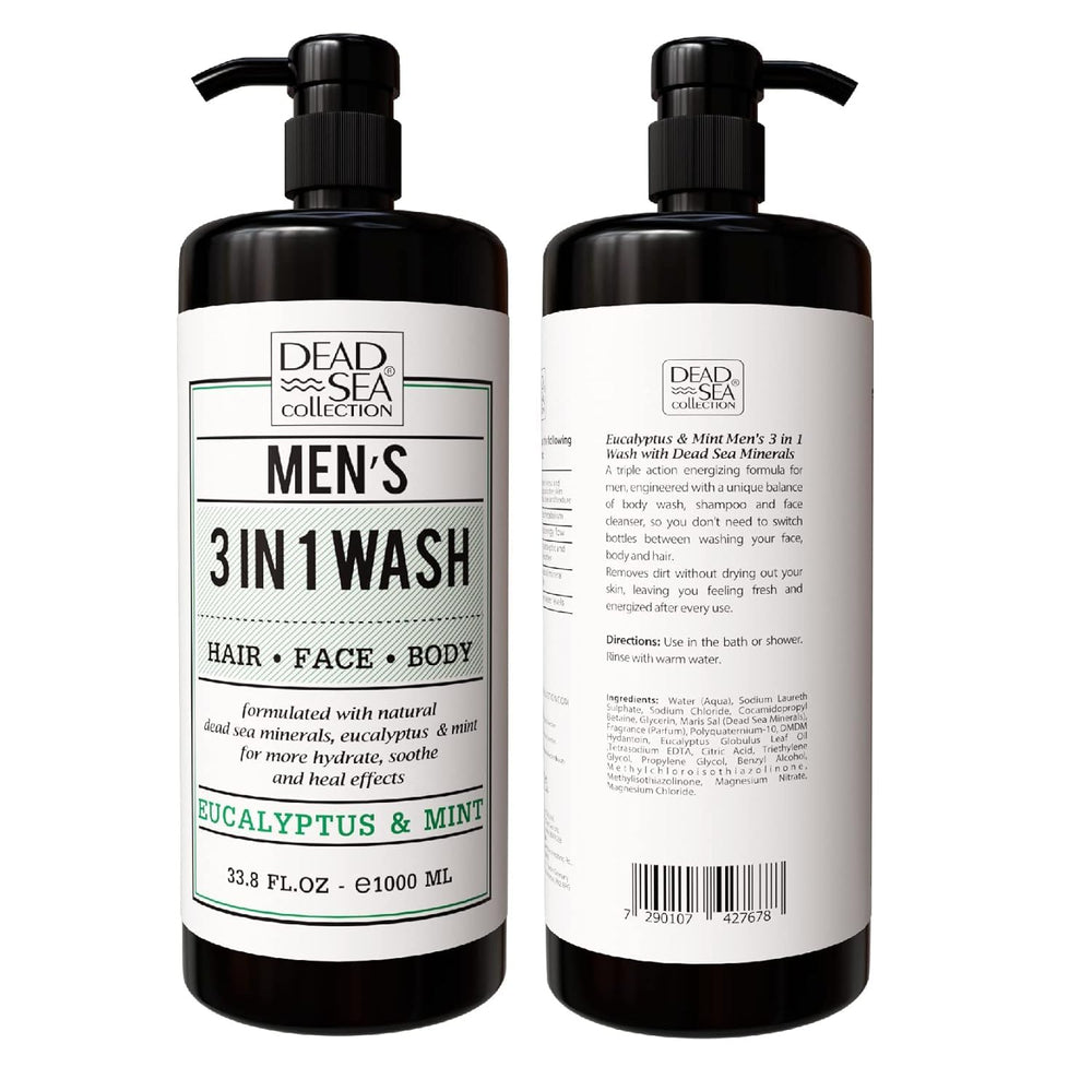 Dead Sea Collection Eucalyptus Mint - utilisation rapide: routine matinale efficace.