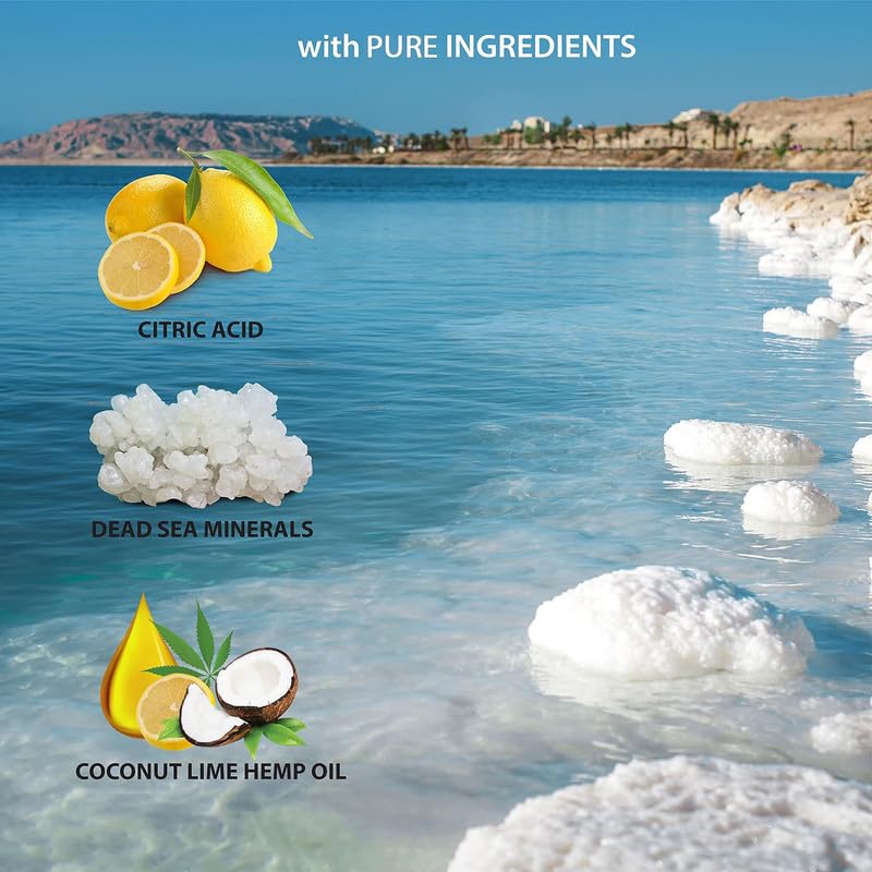Extrait de lime dans le gel douche Dead Sea Collection, parfum rafraîchissant
