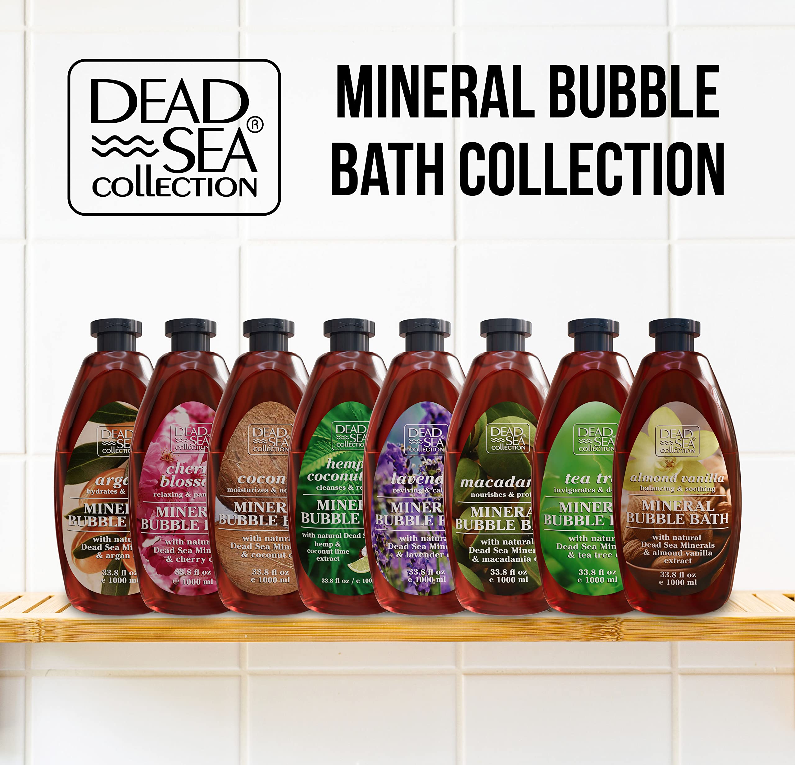Dead Sea Collection huile de chanvre, soin nourrissant lors du bain.
