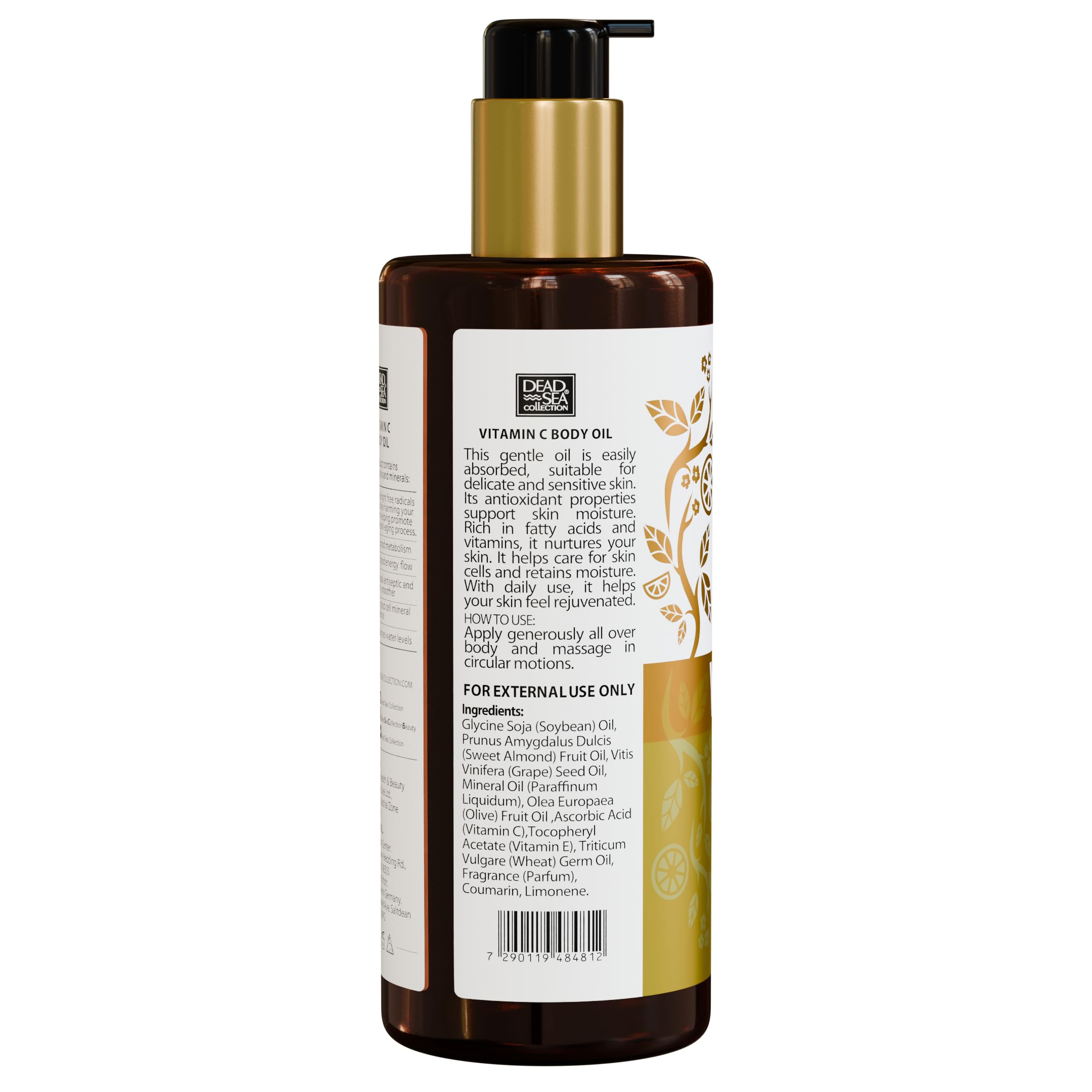 Emballage recyclable Dead Sea Collection respectueux de l'environnement