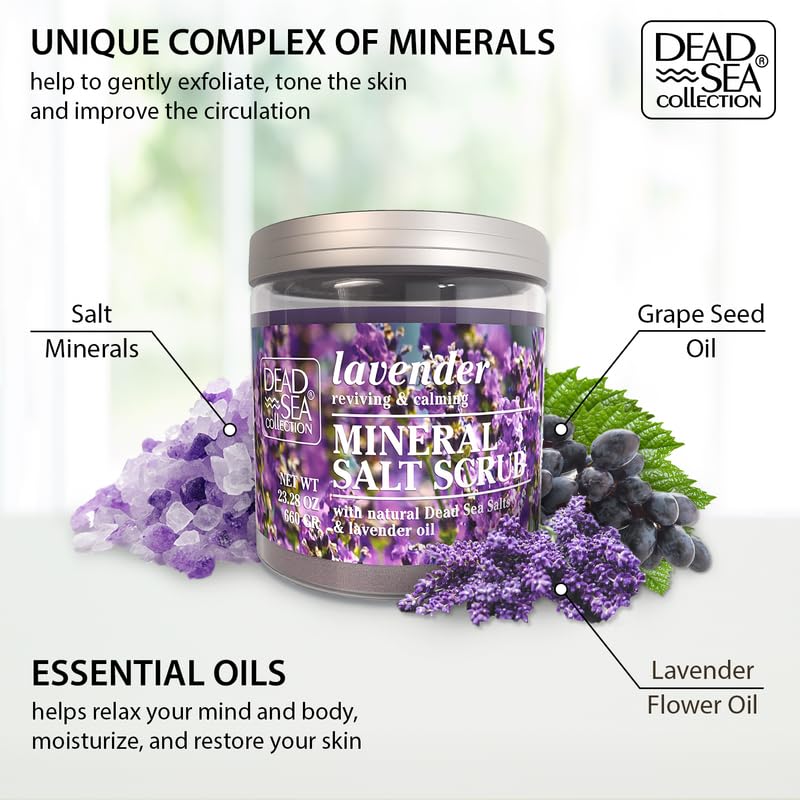 Dead Sea Collection huile nourrissante pour corps, texture riche et hydratante