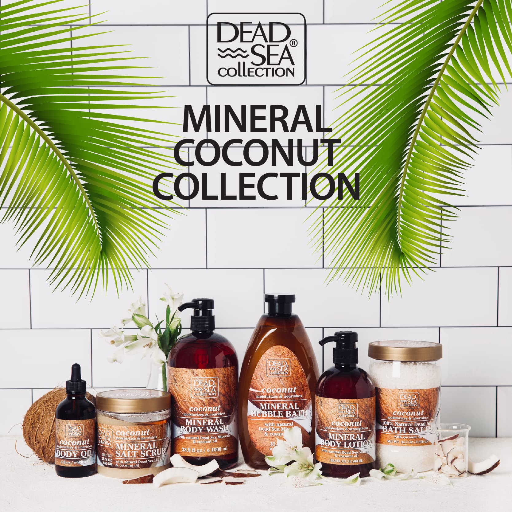 Routine capillaire simple à domicile Dead Sea Collection, moment spa.