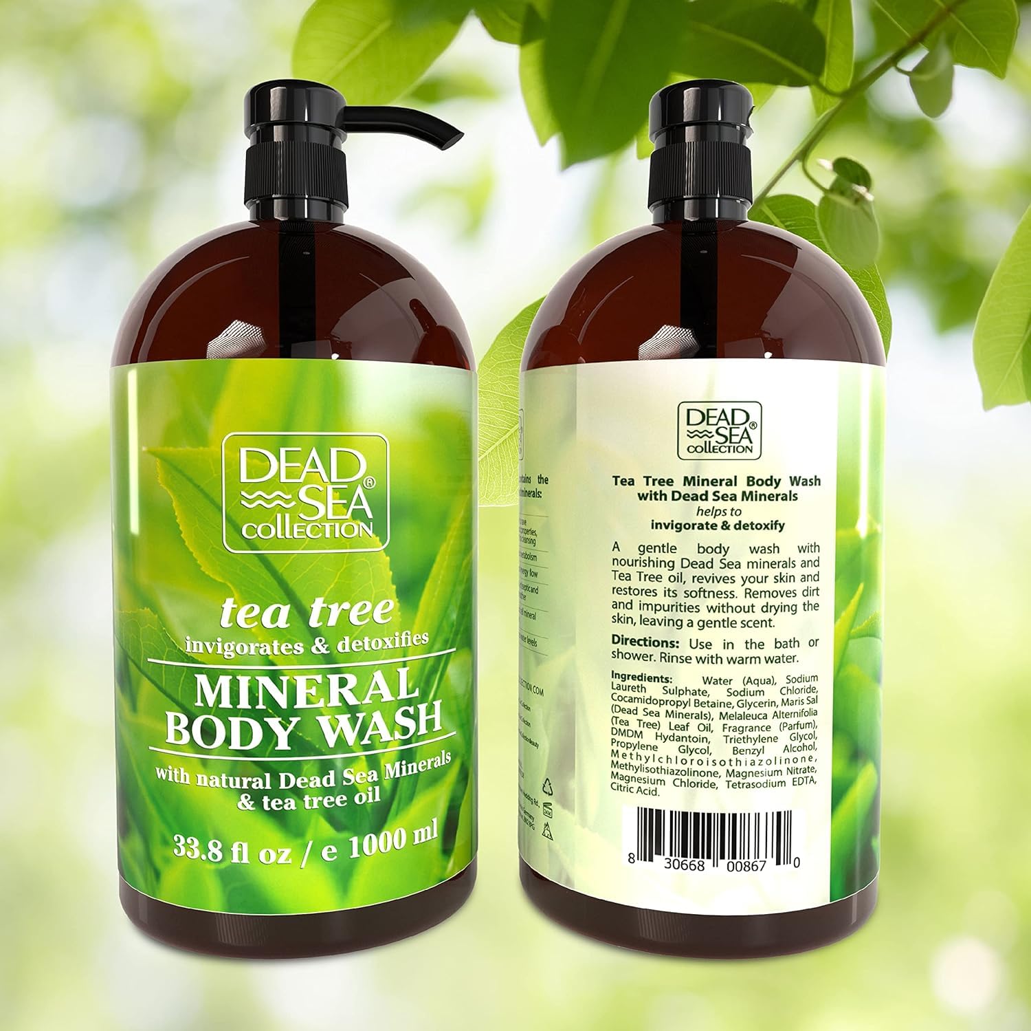 Dead Sea Collection – douche rapide, routine spa à domicile.