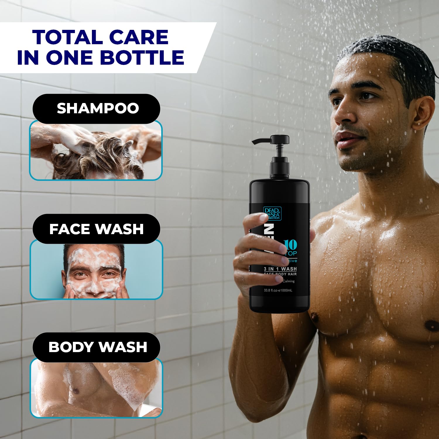 Texture onctueuse Dead Sea Collection, hydratation et douceur lors du lavage