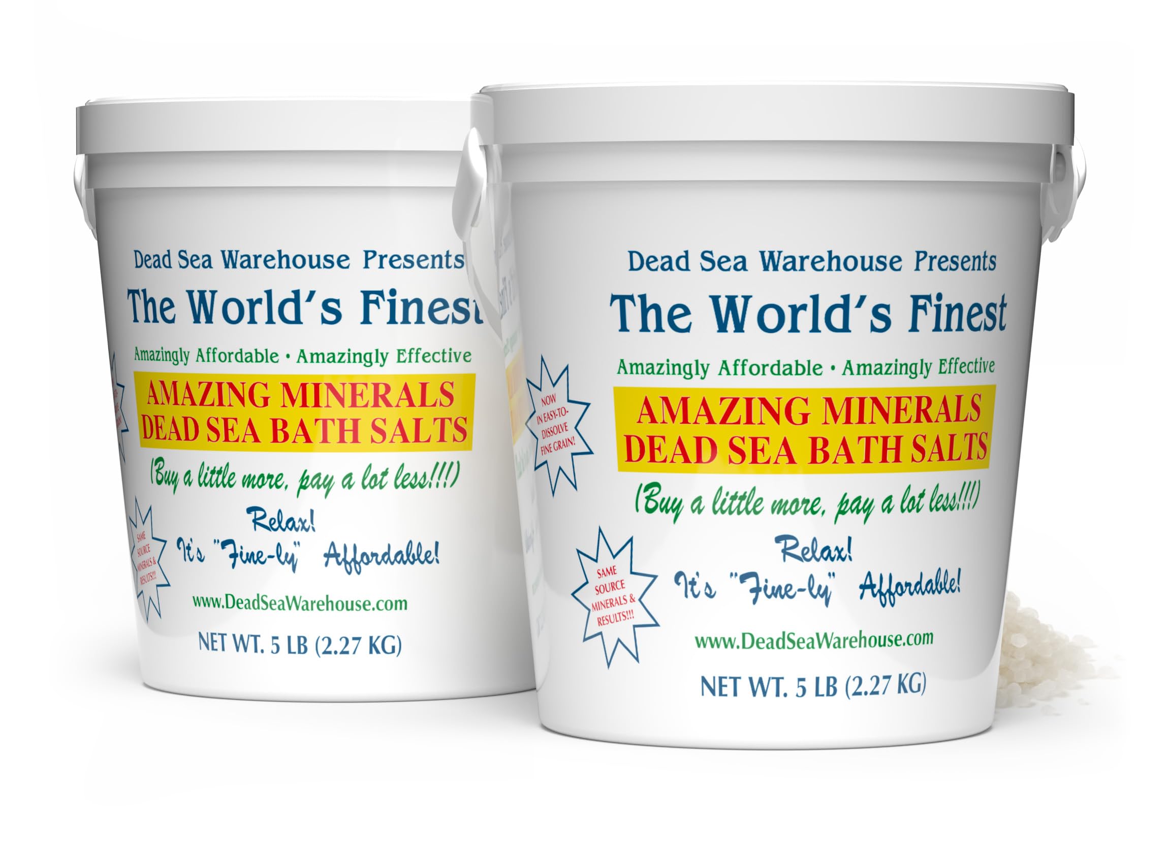 Dead Sea Warehouse: sels de mer pour le bain offrant relaxation et détente.