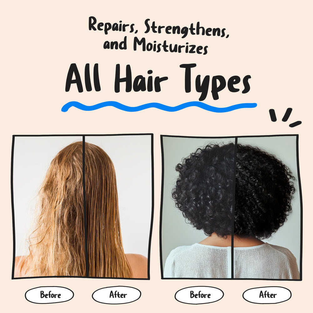 DEAR HAIR Avantage potentiel: cheveux plus lisses et brillants apres utilisation.