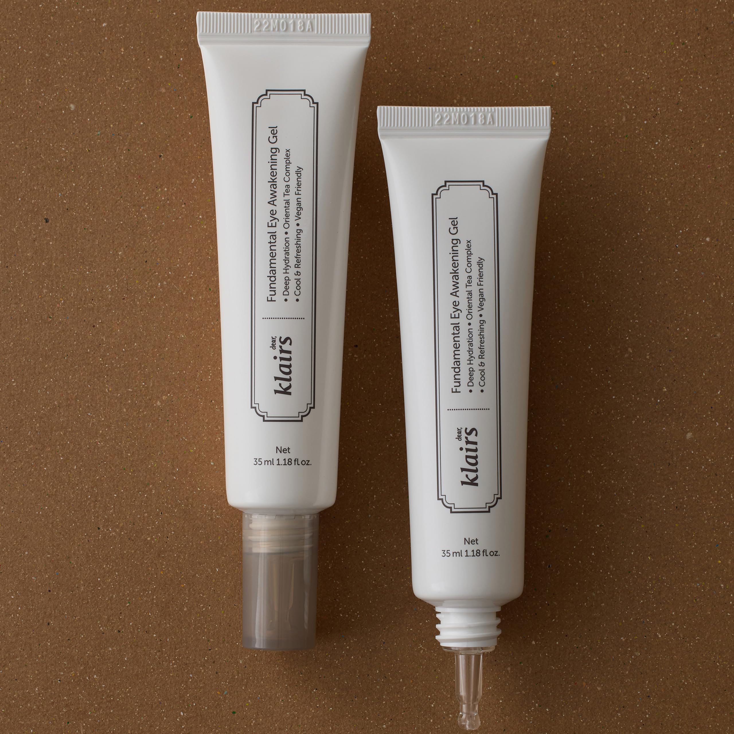 DearKlairs Gel Yeux: action antioxydante et anti-gonflement du regard.
