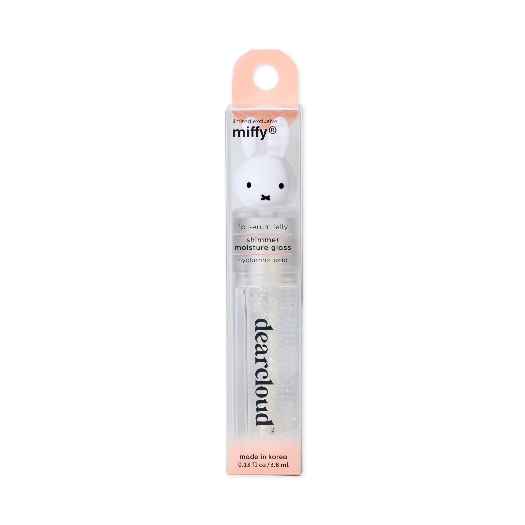 Dearcloud Miffy Lip Serum Jelly application pratique et légère sur les lèvres.