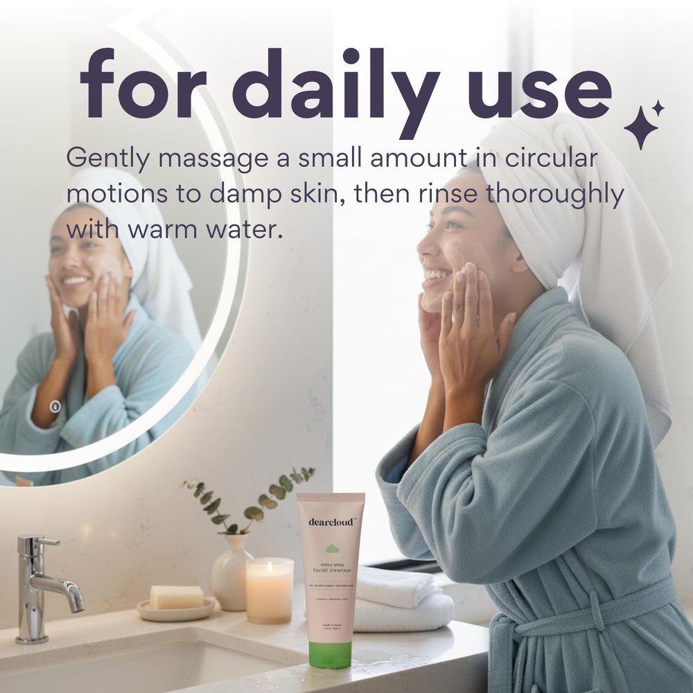 Dearcloud Sans sulfates végan et non testé sur les animaux — choix éthique.