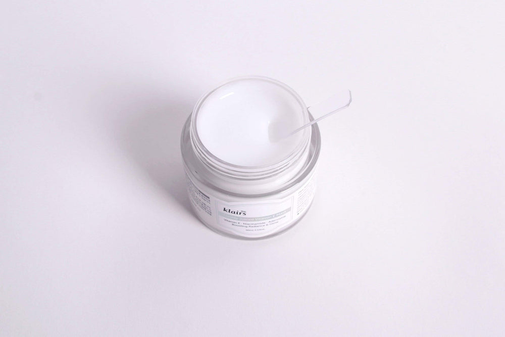 DearKlairs Masque Vitamine E application Nuit, soin régénérant.