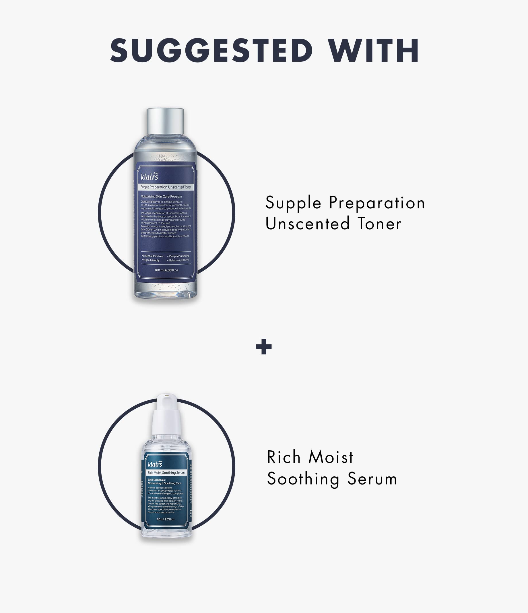 DearKlairs Supple Preparation Lotion sans éthanol, sans parabènes et sans parfum.