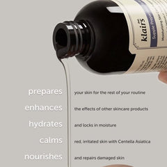 DearKlairs Toner hydratation profonde bouteille, hydratation durable toute la journée.