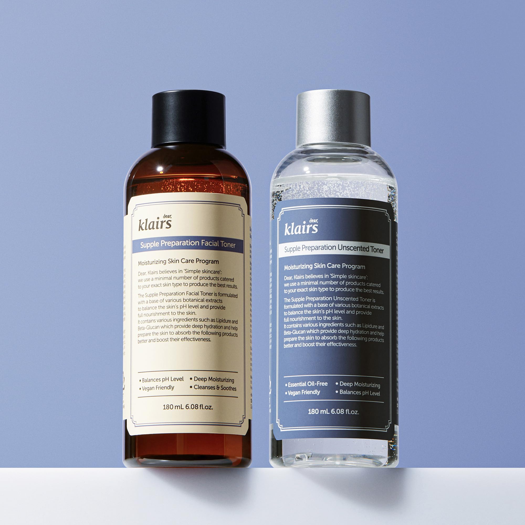 DearKlairs tonique sans parfum – étape clé de la méthode 7 étapes.