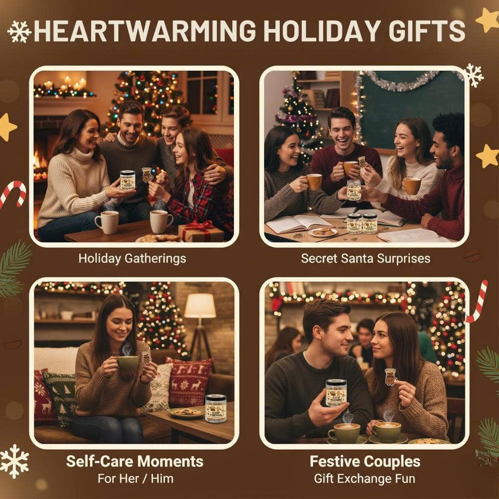 Cadeau café pour collègues, idée douce en milieu de journée.