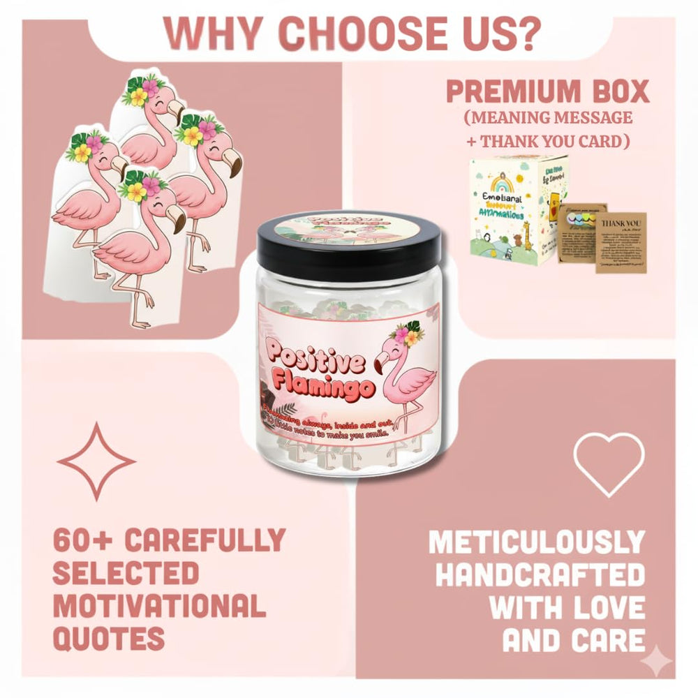 DEARMINE jar flamingo design coloré – décor gai et tendance bureau.
