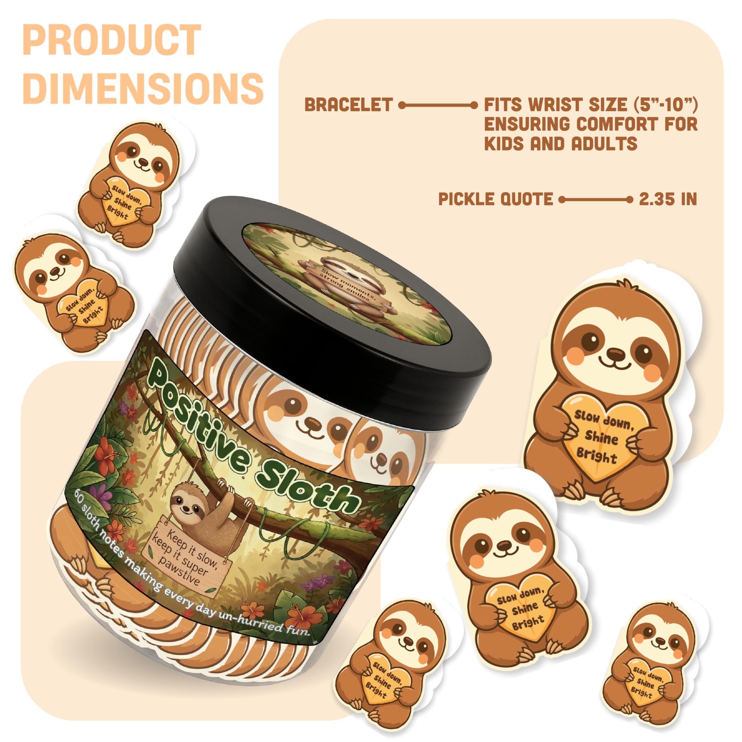 DEARMINE Reusable jar and sturdy cards ensure long-lasting motivation and keepsake value.