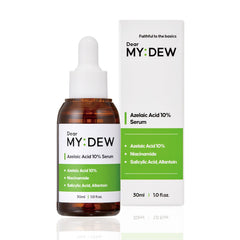DearMYDEW sérum azélaïque 10% - flacon clair qui apaise les rougeurs