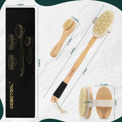 Poignée en bois ergonomique DEBETOOL avec grip antidérapant