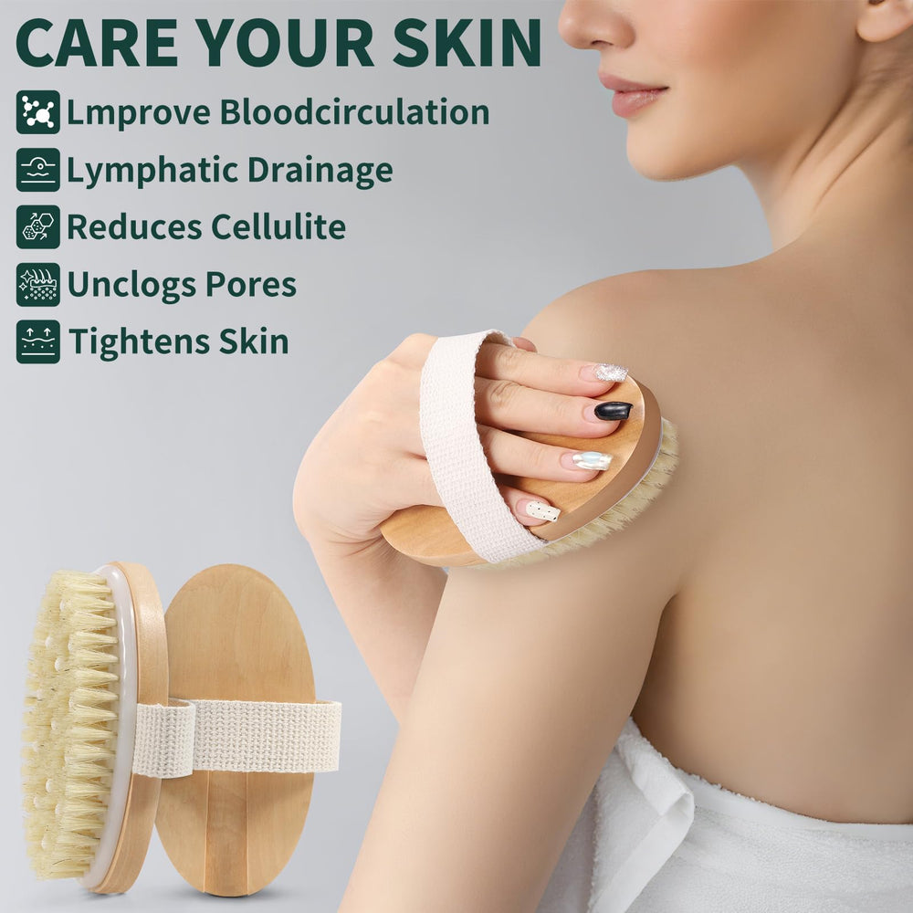 Utilisation humide DEBETOOL dans la douche pour exfolier avec savon