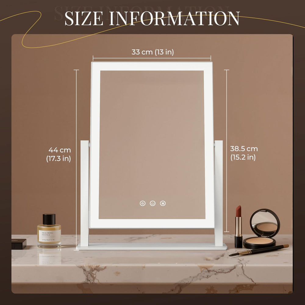 Coffret cadeau élégant DECADENCE pour miroir maquillage.
