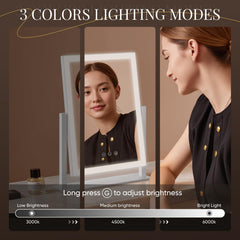 旋  Miroir DECADENCE avec rotation à 360° et angle réglable.