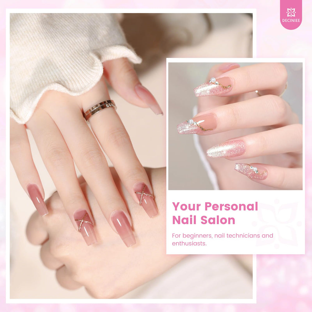 Accesoires ongles complets Deciniee, tout ce qu’il faut pour débuter et progresser.