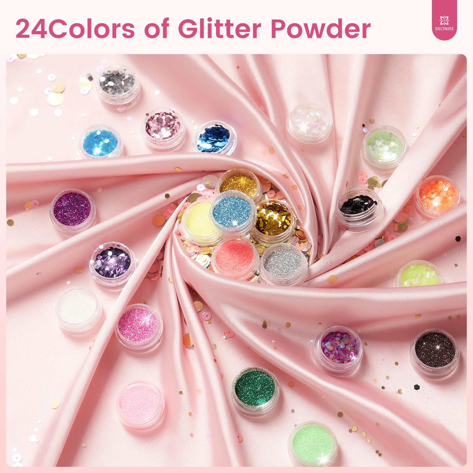 Deciniee doigts articulables flexibles: doigts ajustables pour divers angles de nail art.
