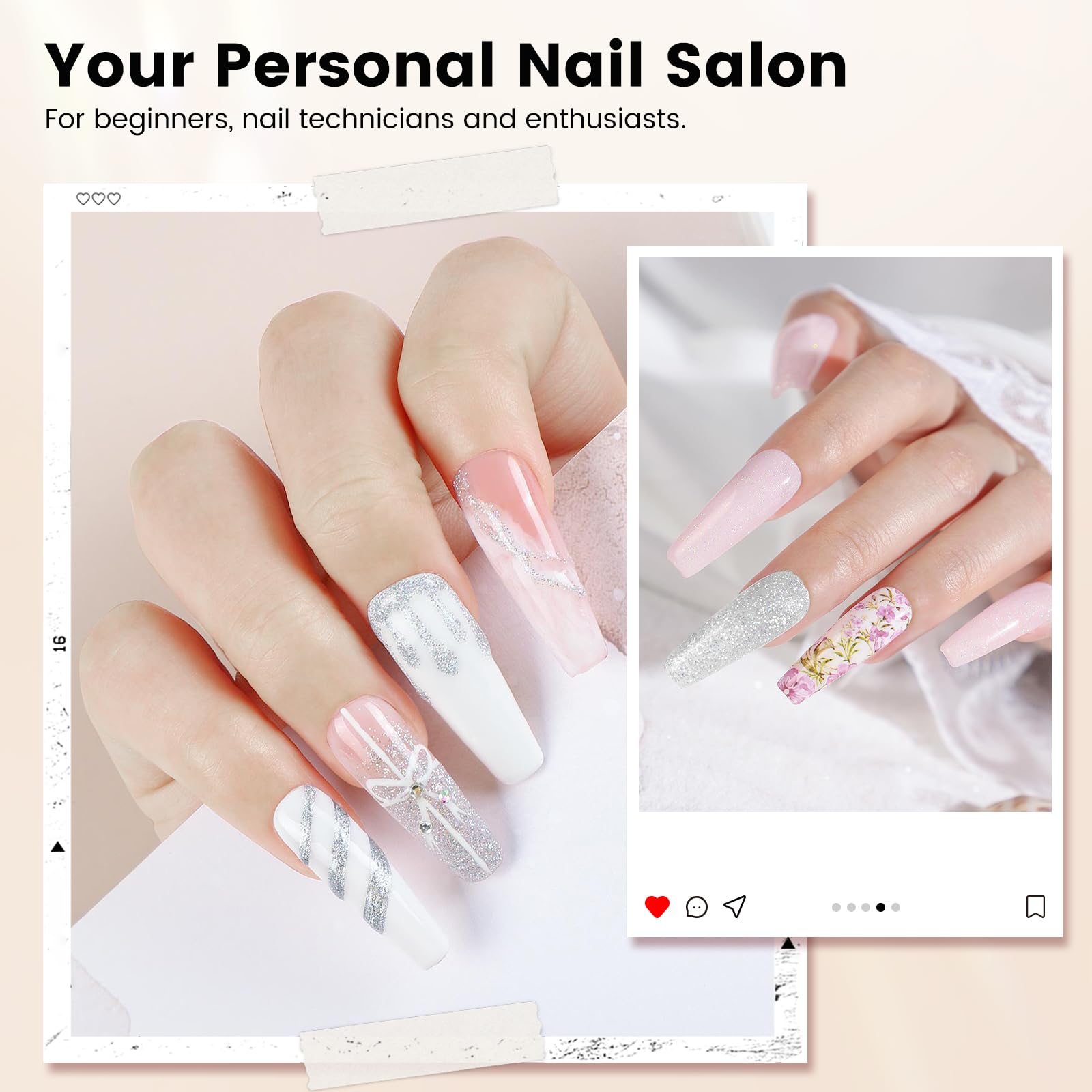 Déciniee ensemble-outils-essentiels-ongles: tout le nécessaire pour démarrer.