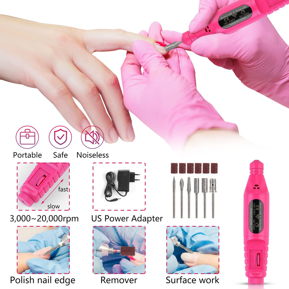 Deciniee kit ongles acryliques complet, idéal débutants et pros.