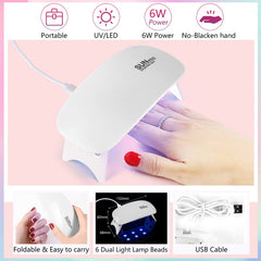 Deciniee lampe uv-led pour durcissement rapide des gels.