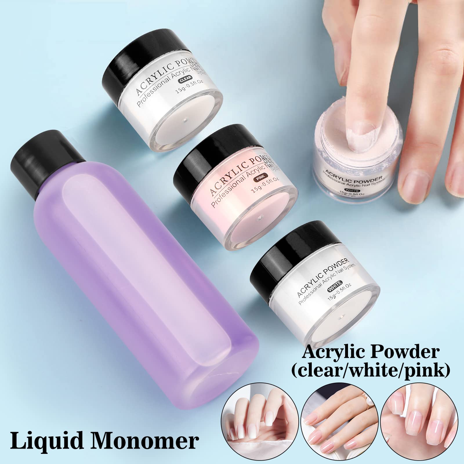 Deciniee paillettes et accessoires pour ongles créatifs.