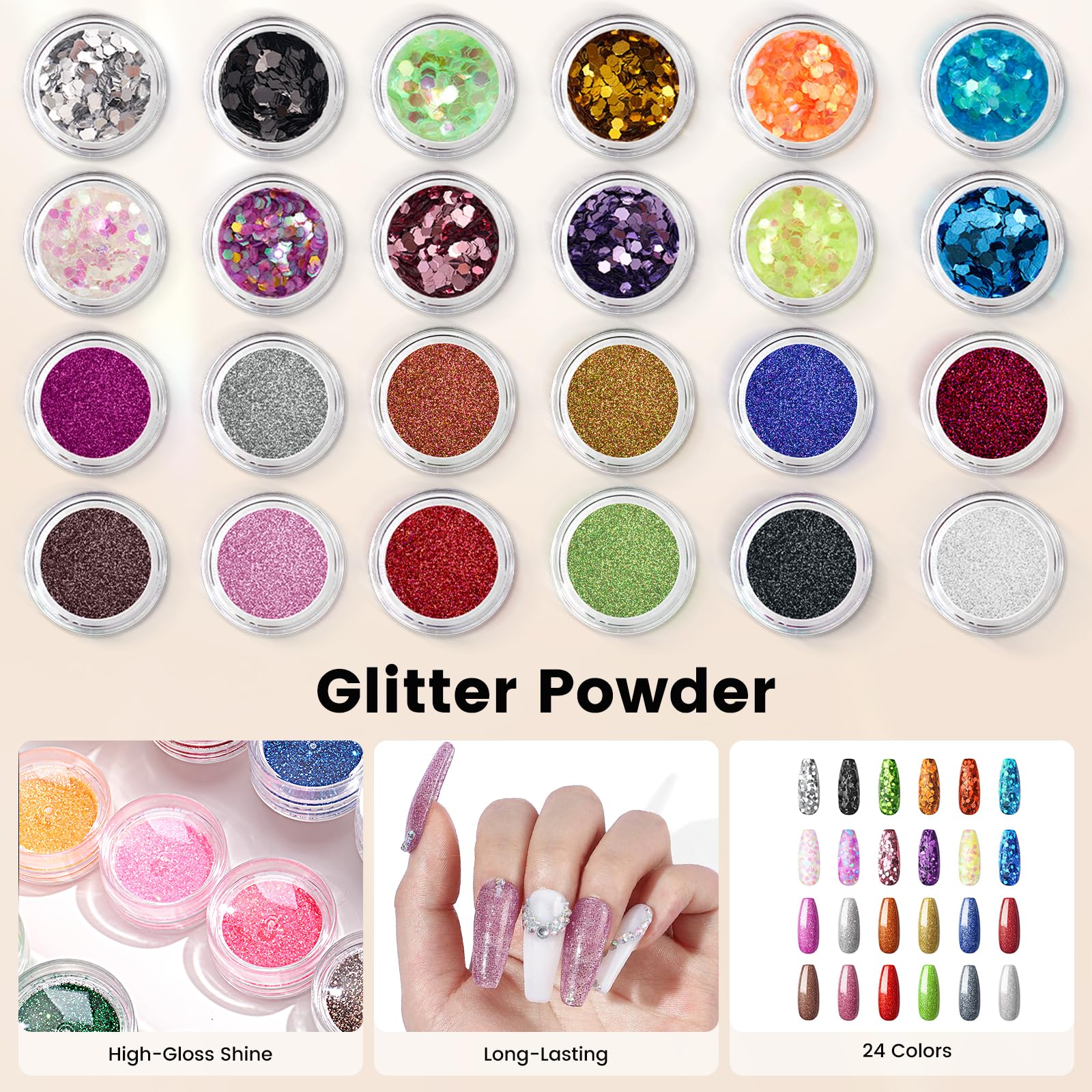 Déciniee pointes-francaises-100pieces: lot varié pour ongles nets et soignés.