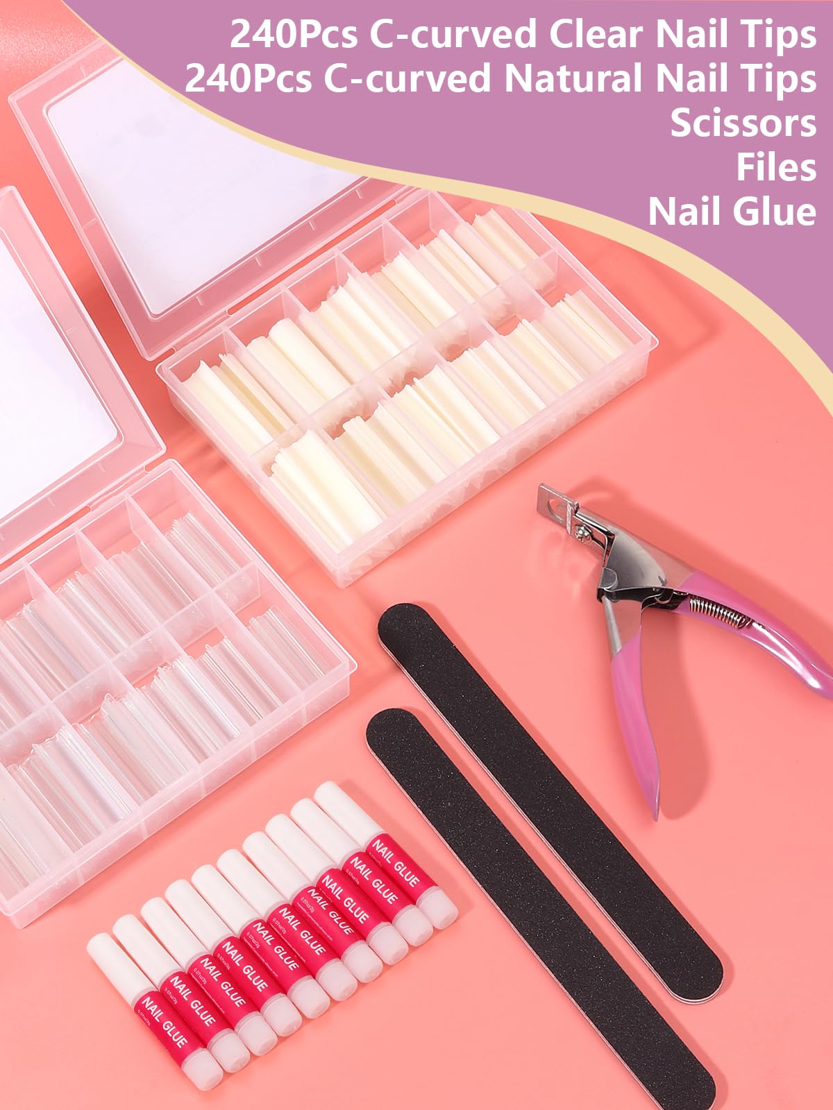 Utilisation en salon ou à domicile pour l'art des ongles Deciniee