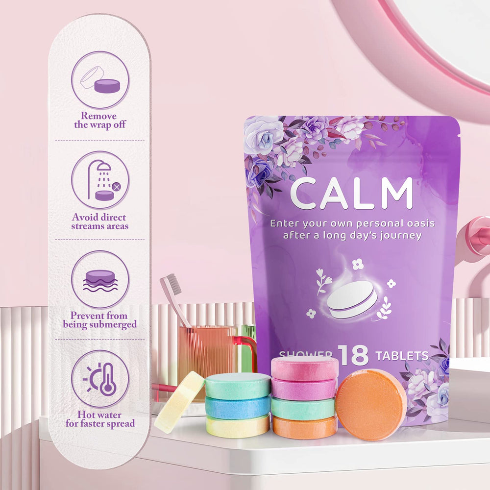 DeckTheHalls tablettes-douche menthe – fraîcheur et énergie