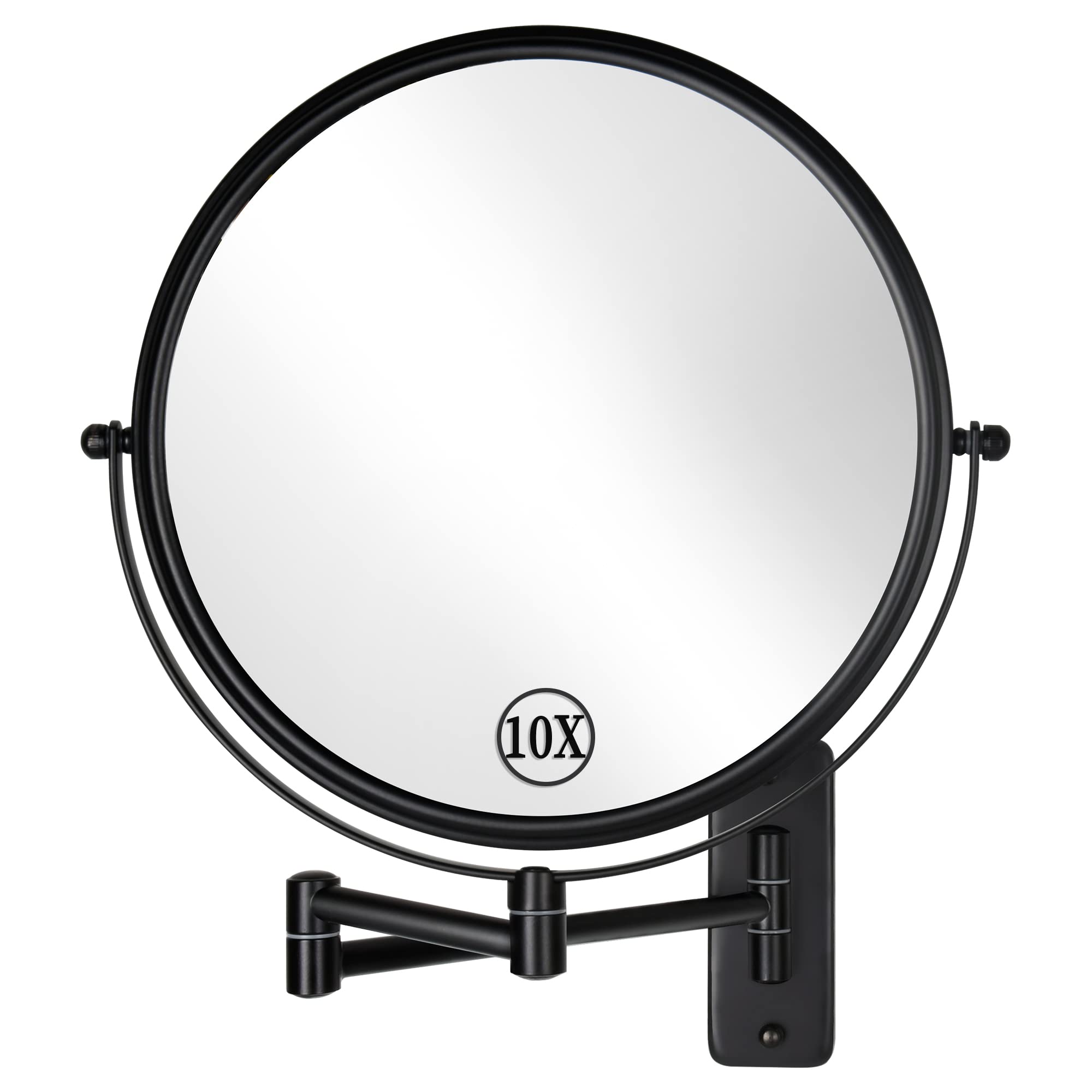 Miroir DECLUTTR 9 pouces, face double, vue claire pour maquillage précis.
